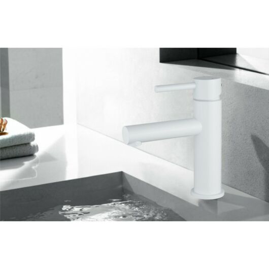 Elba fürdőszobai mosdó csaptelep fehér