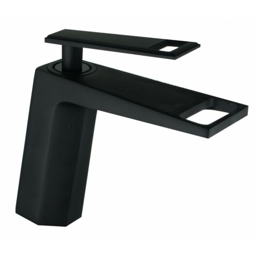 Topaz fürdőszobai mosdó csaptelep fekete