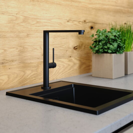 Nook PRO konyhai csaptelep fekete