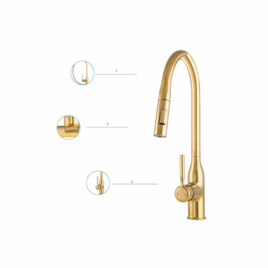 Rony konyhai csaptelep arany