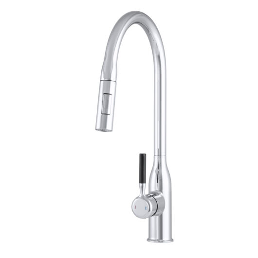 Rony konyhai csaptelep króm