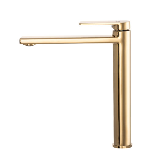 Rossa fürdőszobai mosdó csaptelep magas arany