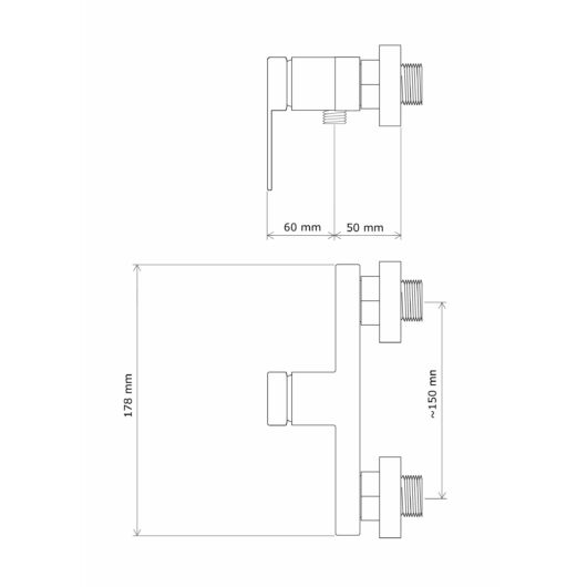 Rossa csaptelep zuhanyhoz arany