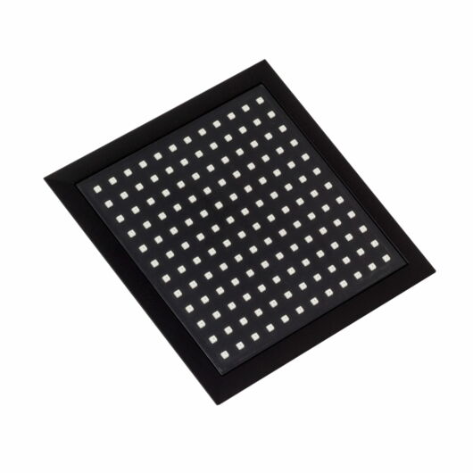 Roy esőztető zuhanyszett szögletes zuhanyfejjel fekete