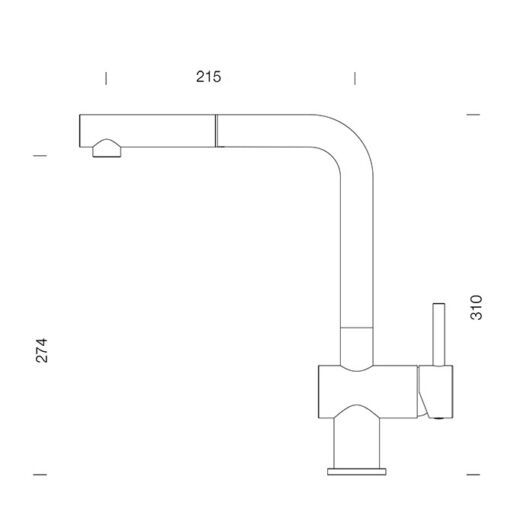 Schock Epos Ext konyhai csaptelep tech