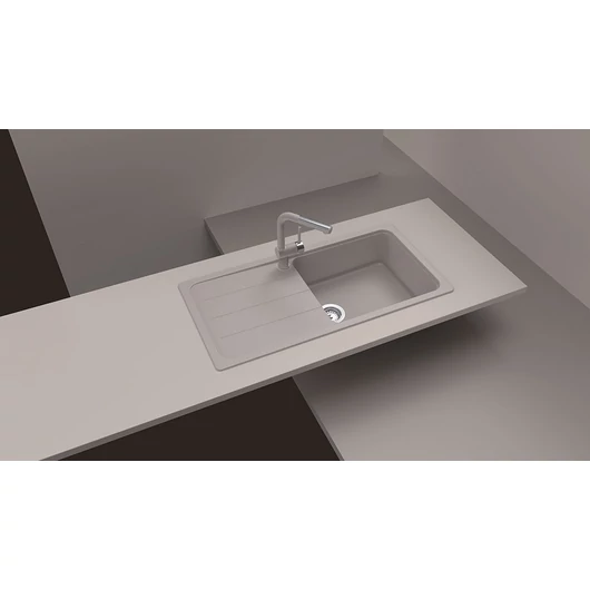 Schock Formhaus D-100L egymedencés gránit mosogató csepptálcával 