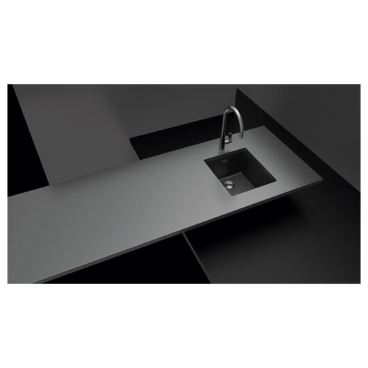 SCHOCK Greenwich N-100S Cristadur Magnolia egymedencés gránit mosogató, krémfehér, beépíthető