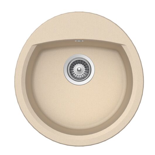 Schock Manhattan R-100 Cristalite egymedencés kerek gránit mosogató