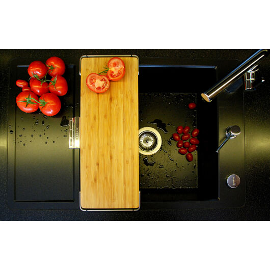 Schock Mono D-100XS egymedencés gránit mosogató csepptálcával be