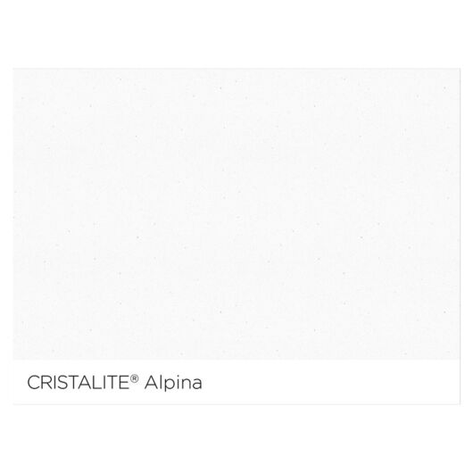 Schock Ronda D-100XL konyhai mosogatótálca Cristalite Alpina 780 x 500 mm, gránit kompozit, fehér, beépíthető