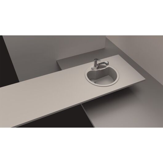 Schock Classic R-100 Cristalite egymedencés kerek gránit mosogató be