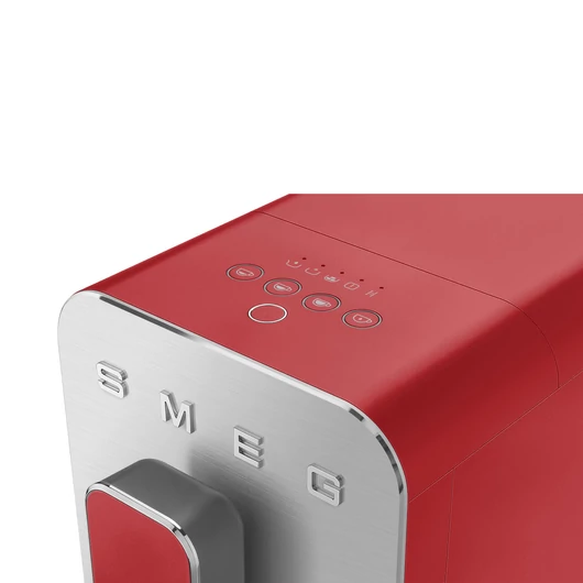 SMEG AUTOMATA KÁVÉGÉP, Basic, szálcsiszoltalumínium front