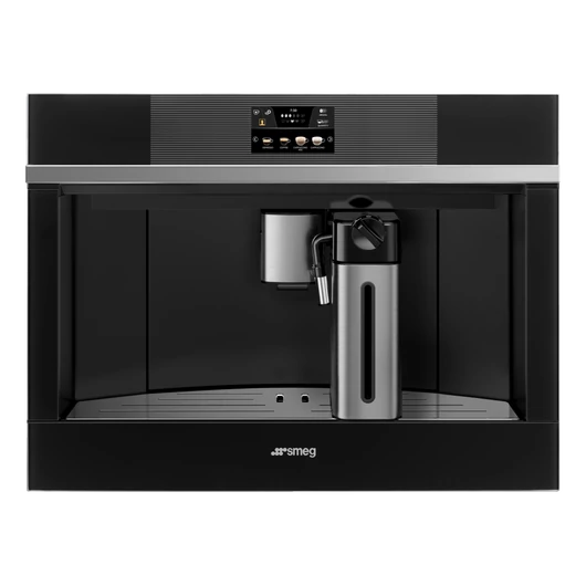 SMEG TELJESEN AUTOMATA KÁVÉFŐZŐ, Linea design, fekete