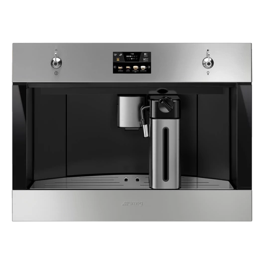 SMEG TELJESEN AUTOMATA KÁVÉFŐZŐ, Classic design, inox