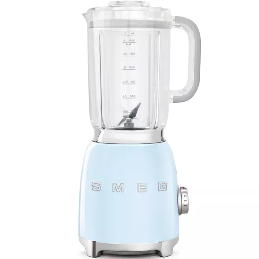 SMEG TURMIXGÉP, 50-es évek retro design, 1,5 liter, 800 W, 4 fokozat, 3 program, világoskék