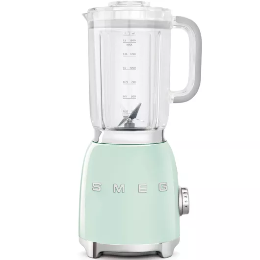 SMEG TURMIXGÉP, 50-es évek retro design, 1,5 liter, 800 W, 4 fokozat, 3 program, világoszöld