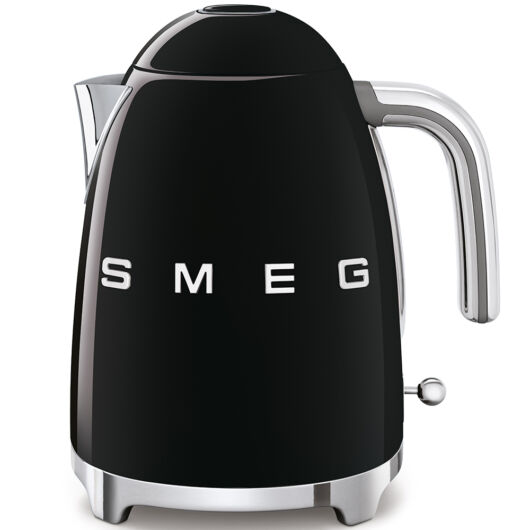 SMEG VÍZFORRALÓ, 50-es évek retro design, 1,7 liter, fekete