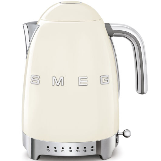 SMEG VÍZFORRALÓ, 50-es évek retro design, 1,7 liter, bézs