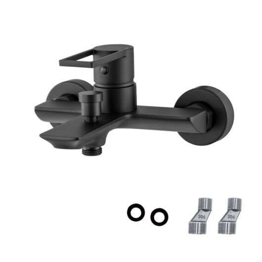 Simba fürdőszobai kádtöltő csaptelep fekete