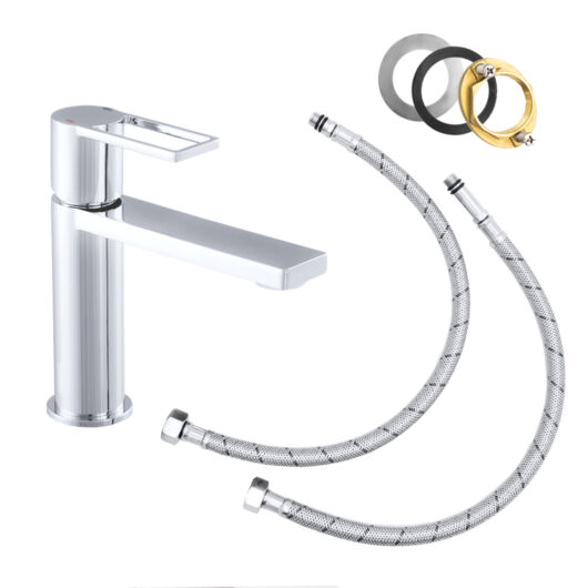 Simba fürdőszobai mosdó csaptelep króm