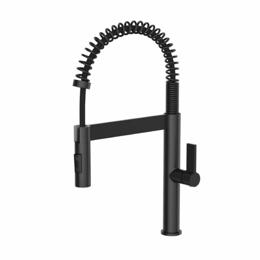 Spirál new konyhai csaptelep fekete