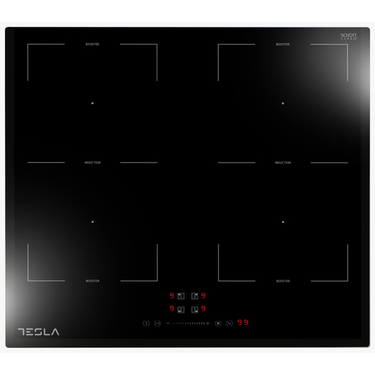 TESLA HI6200TB indukciós főzőlap, fekete