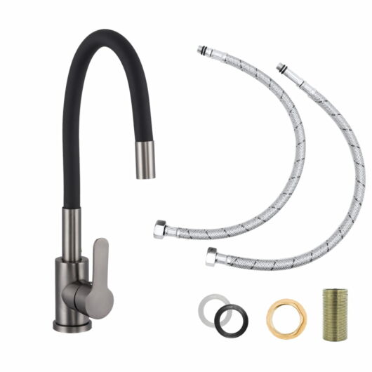 Flex 2 konyhai csaptelep gun metal