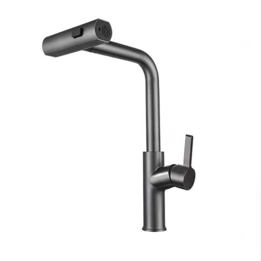 Rotary konyhai csaptelep gun gray