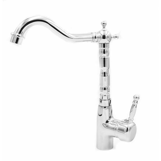 Retro 3 konyhai csaptelep króm