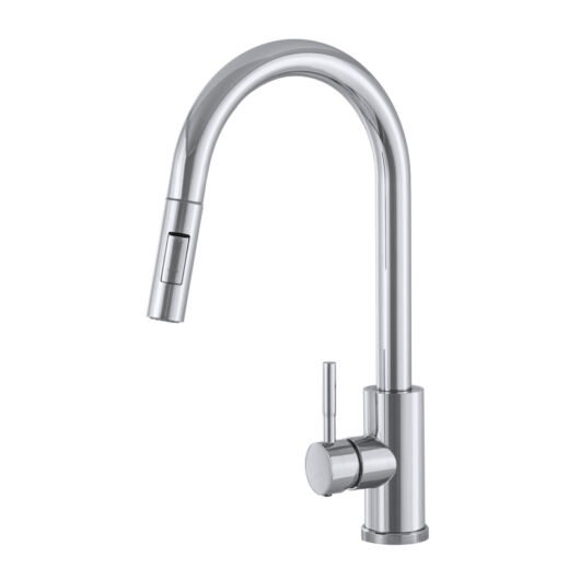 Taru Slim konyhai csaptelep króm