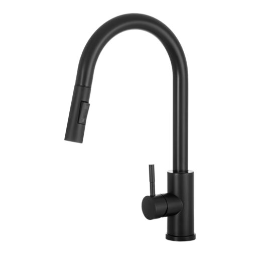 Taru Slim konyhai csaptelep fekete