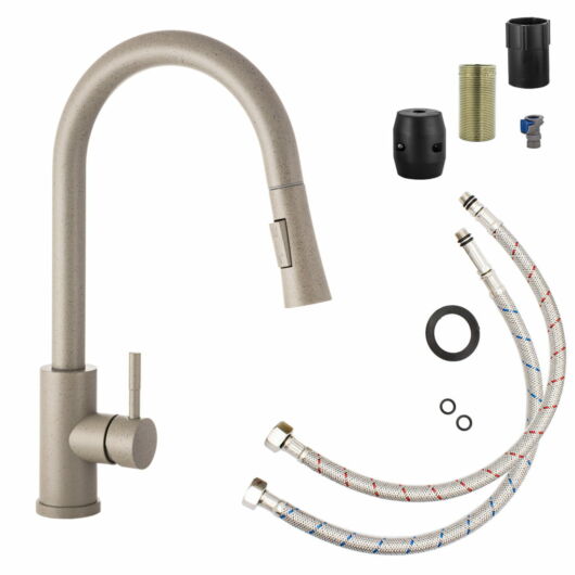 Taru Slim konyhai csaptelep bézs