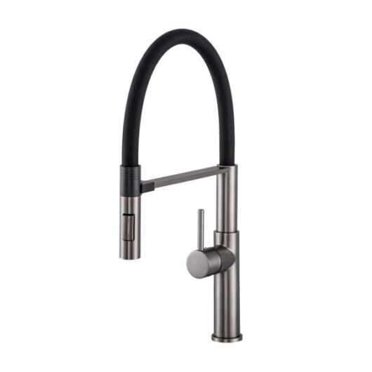 Vento konyhai csaptelep új gun gray