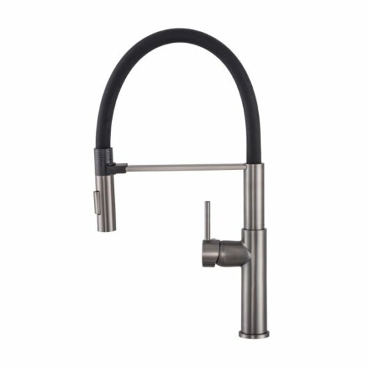 Vento konyhai csaptelep új gun gray