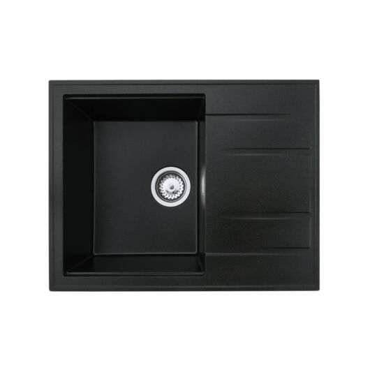 Modern 6550 csepegtetőtálcás egymedencés gránit mosogató