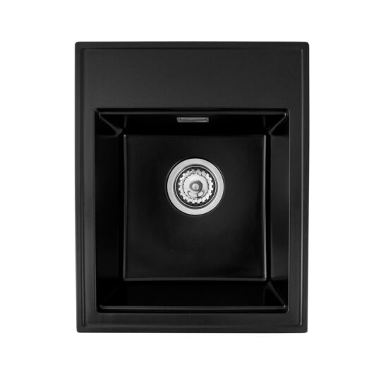 Modern 4050 gránit mosogató automata dugóemelő, szifonnal