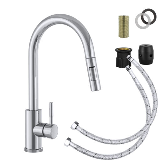 Taru Slim konyhai csaptelep króm