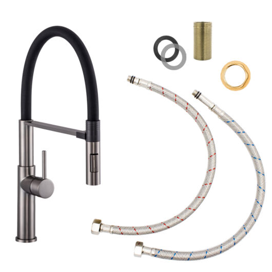 Vento konyhai csaptelep új gun gray