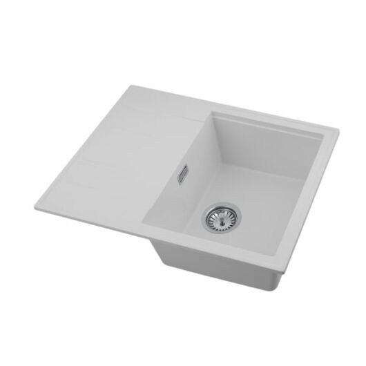 Modern 6550 csepegtetőtálcás egymedencés gránit mosogató