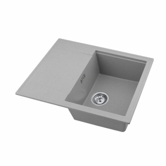 Modern 6550 csepegtetőtálcás egymedencés gránit mosogató