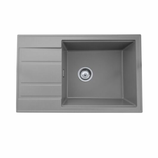 Modern 8010 csepegtetőtálcás egymedencés gránit mosogató