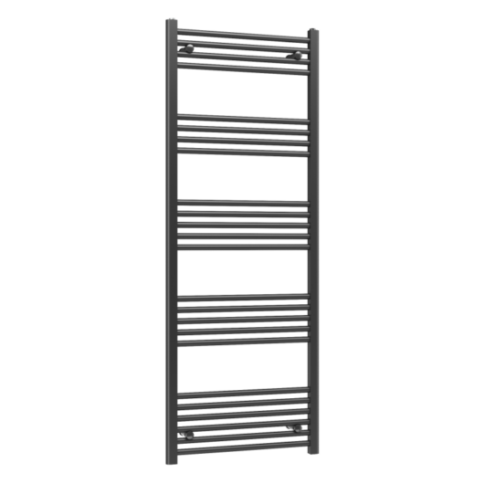 Törölközőszárító radiátor, Basic 60cm x 130cm, fekete