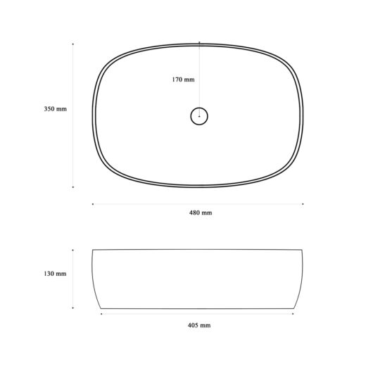 Gamma Pino mosdókagyló méret
