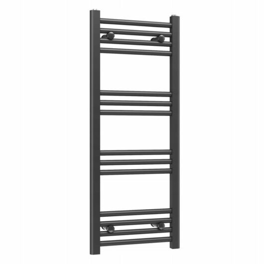 Törölközőszárító radiátor, Basic 40cm x 100cm, fekete