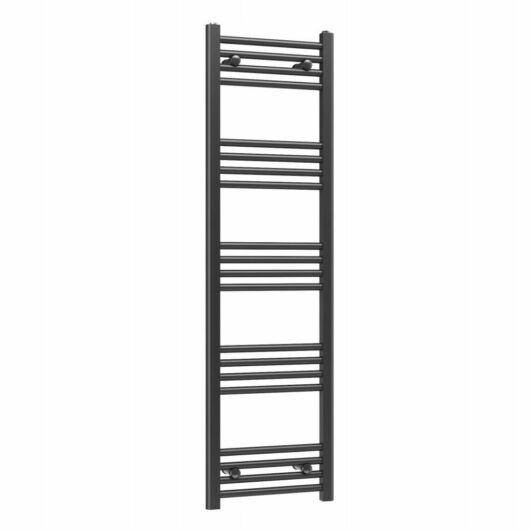 Törölközőszárító radiátor, Basic 40cm x 140cm, fekete