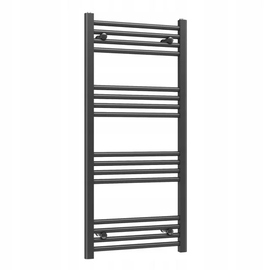 Törölközőszárító radiátor, Basic 50cm x 110cm, fekete