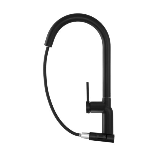 Vera konyhai csaptelep fekete