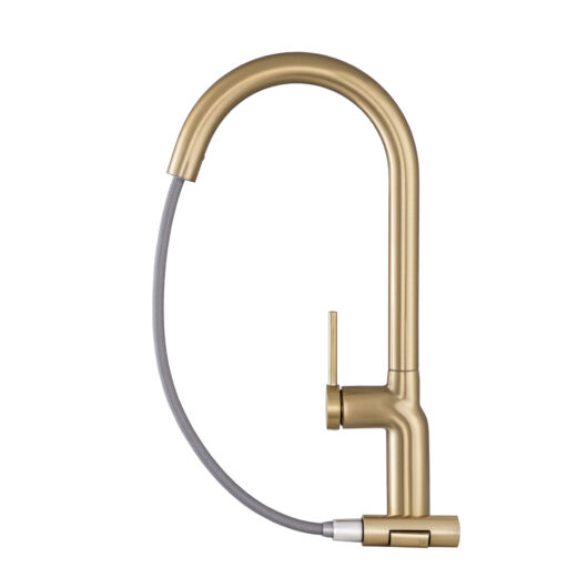 Vera konyhai csaptelep szálcsiszolt arany