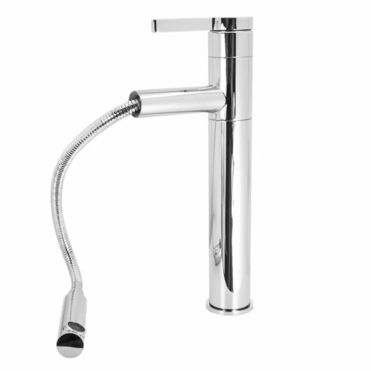 Round konyhai csaptelep króm