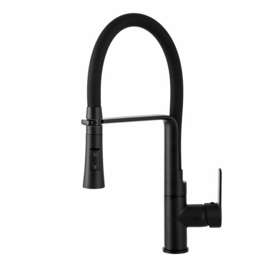 Vegas konyhai csaptelep fekete